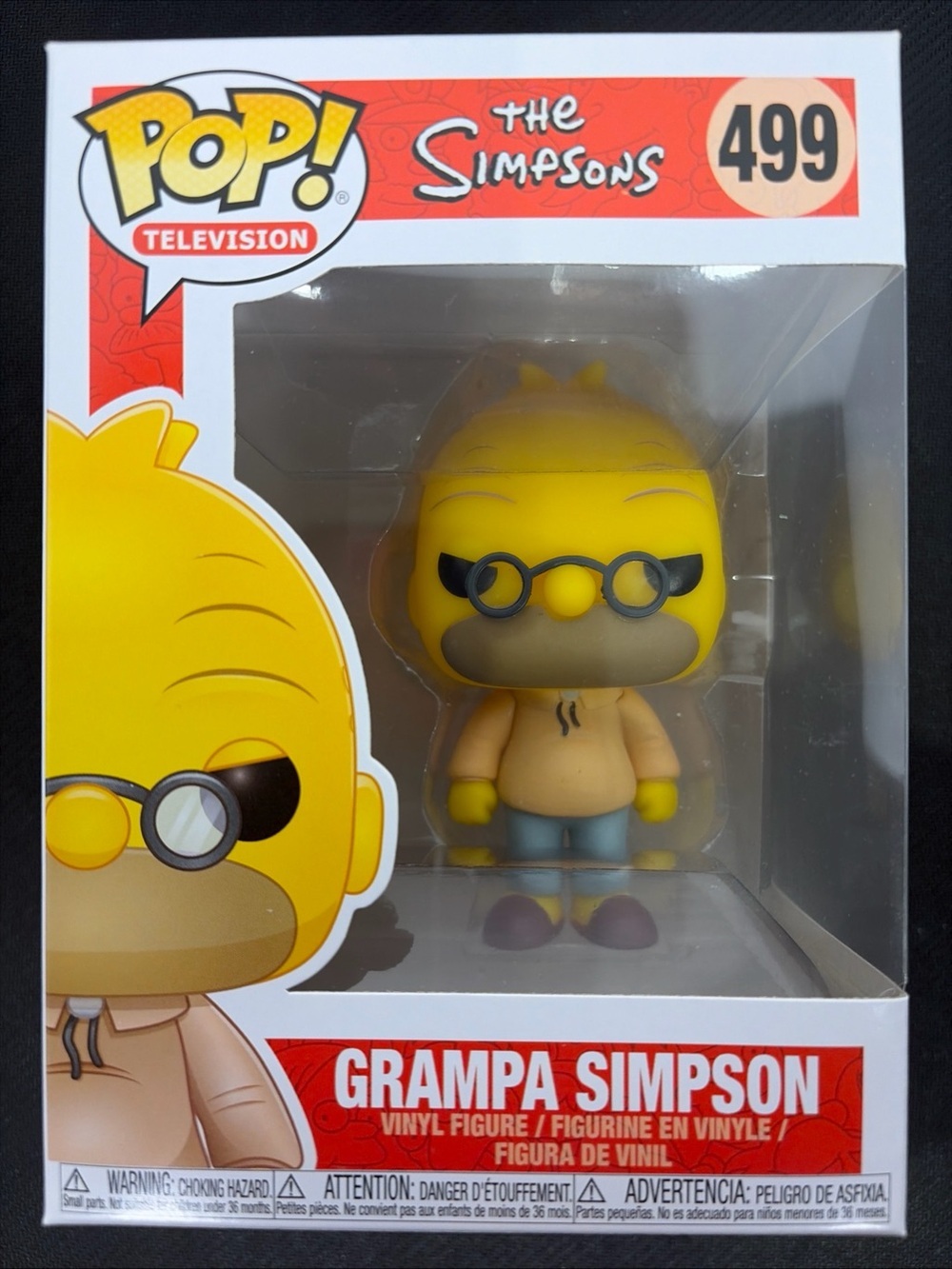 Funko Pop! The Simpsons Grampa Simpson #499 Vinyl Figure Collectible
